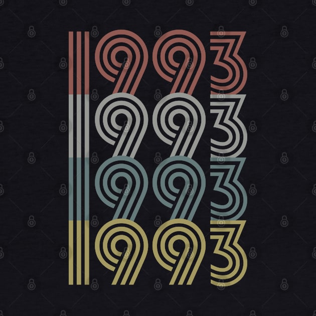 1993 Birth Year Retro Style by Elsie Bee Designs